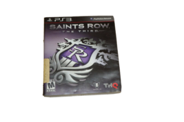 Saints Row the third CIB Complete in Box PS3 Playstation 3 video game - £6.15 GBP