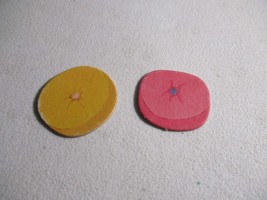 2 Vintage Barbie Dream House Furniture Pillows 1962 - $206.68 MXN