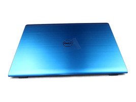 DELL INSPIRON 17 5748 SERIES LAPTOP 17.3&quot; LCD SCREEN BACK COVER LID BLUE... - $25.64
