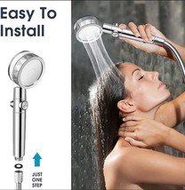 Shower Head 360 Rotating High Pressure Handheld Water Saving Shower Head... - £11.16 GBP