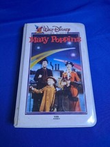 Walt Disney Home Video Mary Poppins Clamshell VHS 1964 - £10.95 GBP