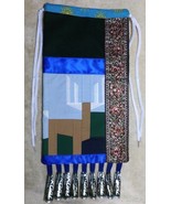 Native American Patchwork DEER Clan Dance PowWow Bag Jingle Purse Skoal ... - $137.86 CAD