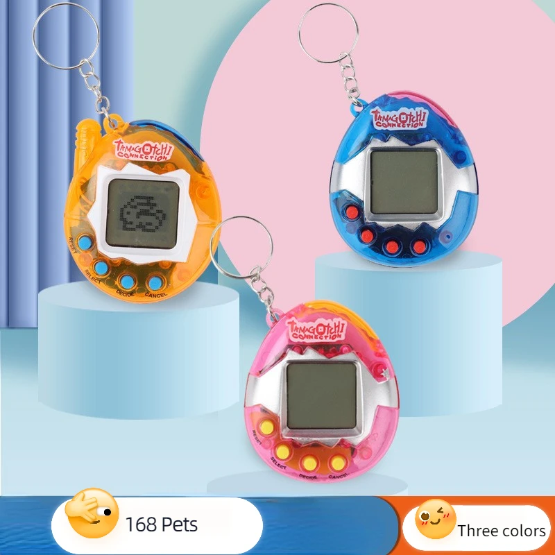 Tamagochi Electronic Pets Toys 168 Pets In One Virtual Cyber Puzzle Educational - £9.06 GBP