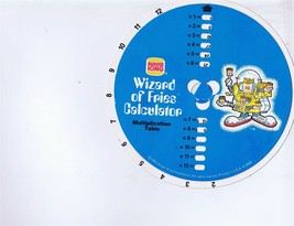 ORIGINAL Vintage 1981 Burger King Wizard of Fries Multiplication Calculator - £11.81 GBP