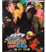 Anime DVD Naruto Shippuden TV Series Vol.221-720 End English Dubbed - £91.81 GBP