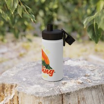 Stainless Steel Water Bottle With Sports Lid, Various Sizes, Double-Wall Constru - £30.14 GBP+