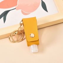 Leather Case Anti-epidemic Small Artifact PU Small Leather Case Key Pendant - $6.60+