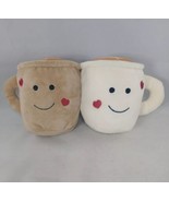 Cappuccino Mug Coffee Together Valentine&#39;s Day Plush Stuffed Animal Toy ... - $312.24 MXN