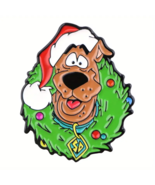 Cartoon Holiday Scooby Doo Hat Lapel Pin - New - £10.24 GBP