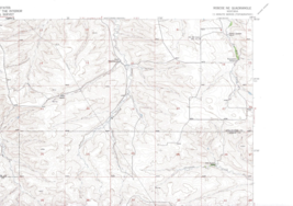 Roscoe NE, Montana 1956 Vintage USGS Topo Map 7.5 Quadrangle Topographic - £19.15 GBP