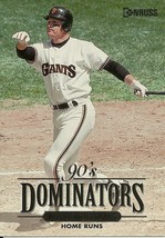 1994 Donruss Dominators Jumbos 3 X 5 Matt Williams 4 Giants 03067/10000  - £0.78 GBP