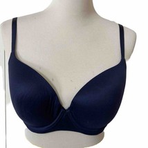 Aerie Sunnie Demi Push-up Padded T- Shirt Bra Dark Blue Sz 32DDD Smooth Comfort - £10.88 GBP