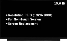 15.6&quot; Screen Replacement For Dell Inspiron 15 3511 P112F P112F001 Fhd 19... - $203.99