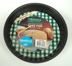 2 Vintage Granada Non-Stick Cream Cake Pans Made w/ SilverStone - 8 x 1.5 inches - £23.17 GBP