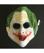Adult Halloween Joker Face Mask Rubber Cosplay Costume Party - £23.03 GBP