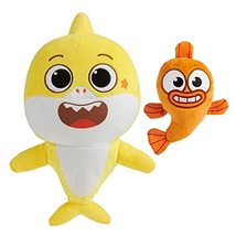 Baby Shark&#39;s Big Show! Sing &amp; Swing Musical Plush Toys  2-Pack Includes Baby Sh - £54.48 GBP