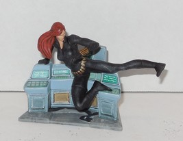 2011 Disney Store Marvel Avengers Black Widow 3&quot; PVC Figure Cake Topper - £7.63 GBP