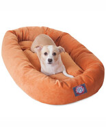 MajesticPet 32 in. Villa Donut Pet Bed Orange - $125.91 CAD