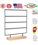 Chic Jewelry Organizer Stand with 88 Holes - Perfect for Earrings &amp; Neck... - $455.10 MXN