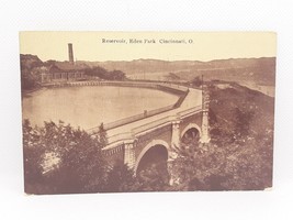 Reservoir Eden Park Cincinnati OH 1901 RPPC Postcard Tom Jones Posted Station E - £12.32 GBP