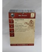 Lot Of (27) Dungeons And Dragons Deathknell Miniatures Game Stat Cards - $374.10 MXN
