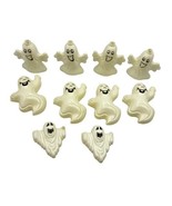 Halloween 10 Ghost Skeleton Blow Mold Light String Lights Deco Plastic V... - $12.16