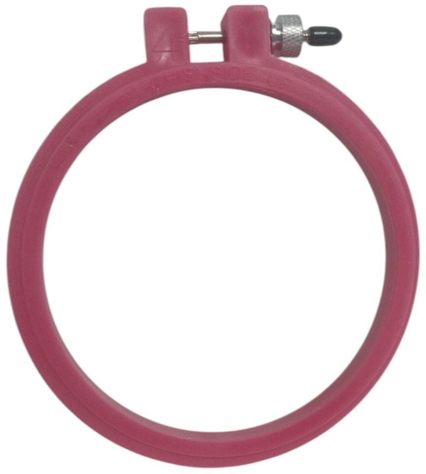 Susan Bates Pink Hoop-La Embroidery Hoop 4 Inch - $7.95