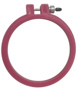 Susan Bates Pink Hoop-La Embroidery Hoop 4 Inch - $10.87 CAD