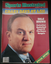 Dale Brown Sports Illustrated Nov 18, 1985 Crazy Days at LSU No Label B12:522 - £4.32 GBP