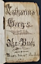 1846 Antique Fraktur Pa German Katarina Grey Sammlung Bible Chambersburg Imprint - £218.15 GBP