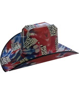 NEW Bud Light Seltzer Cowboy Cowgirl Hat Beer Box Cardboard Hat from Nas... - £34.20 GBP