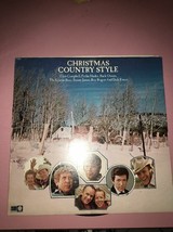 Navidad País Style-Lp) Raro / Vintage Varios Artistas Álbum Capitol Récords - $150.07