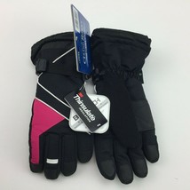 Grand Sierra Bec-Tech Waterproof Windproof Womens Pink Black Gloves Large - £20.09 GBP