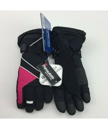 Grand Sierra Bec-Tech Waterproof Windproof Womens Pink Black Gloves Large - £19.51 GBP