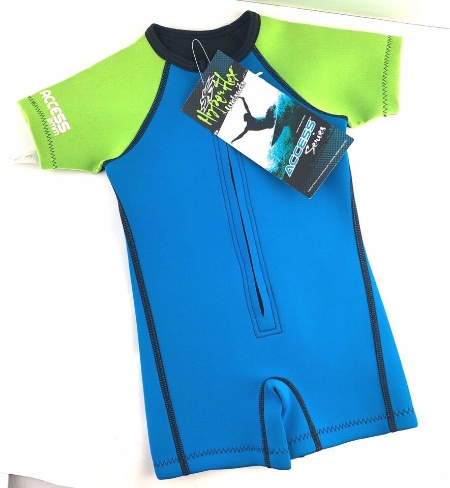 Hyperflex Children's Access Shorty Spring Suit Wetsuit 2mm Front Zip Size 2 NWT - $34.64