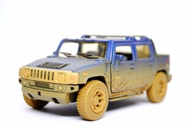 New 5&quot; Kinsmart 2005 Hummer H2 SUT Muddy Diecast Model Toy SUV Truck 1:4... - £13.56 GBP