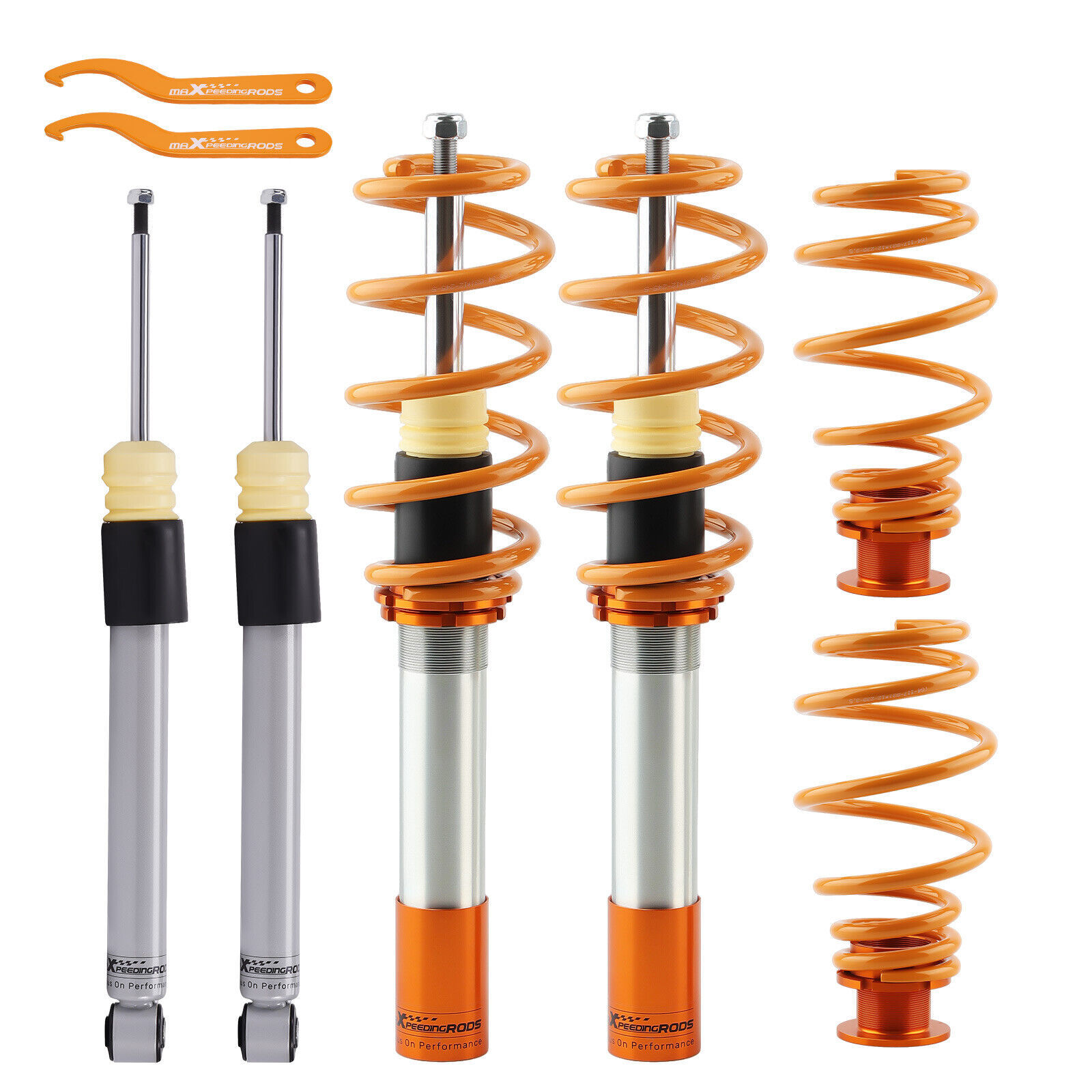 Adjustable Coilovers Suspension Lowering Kit For Volkswagen GTI MK5/MK6 2006-14