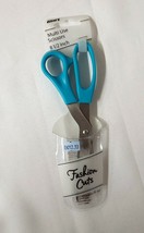 Allary 8.5" Multi Use Scissors Fashion Cuts Surf Blue Limited Edition M212.53 - $3.77