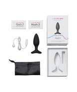 Lovense Hush 2 Bluetooth Remote-Controlled Vibrating Butt Plug S 1.5 in. - £96.11 GBP