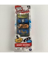Tech Deck Fingerboard Bendy Boards Working Wheels Collectible Erasers New  - €12,85 EUR