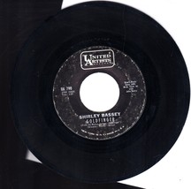 United Artists 45 RPM Record: Shirley Bassey-Goldfinger&amp; Strange How Lov... - $3.00
