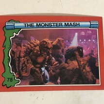 Teenage Mutant Ninja Turtles 2 TMNT Trading Card #78 Monster Mash - £1.41 GBP