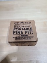 The Original City Bonfires Outdoor Portable Mini Fire Pit Made In USA NEW - $9.36