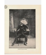 Vintage Art Print - Lithograph - Jefferson as Doctor Pangloss - 1892 - 2... - £8.85 GBP