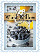 WIND AND WILLOW 1 Pack Lemon Blueberry Cheesecake Cheeseball Dessert Mix 3.5 oz. - £7.55 GBP