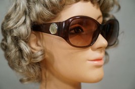Vintage Costume Eyeglasses Theater VERSACE Sunglasses Amber Lens Lucite ... - $67.70