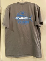 Coast Gray T-shirt Mens M Made In The USA 100% Pima Cotton - £12.10 GBP