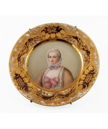 Royal Vienna Hand-Painted Cabinet Plate Signed Wagner Beehive Mark 6.75&quot; - €3.047,45 EUR