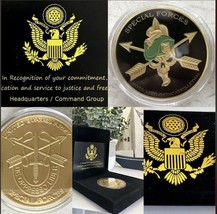United States Army Special Forces Motivated Dedicated LethalCoin USA amy - £19.06 GBP