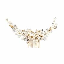 Chic Rhinestone Tiara Bride Jewelry Accessories Headpieces Bridal Hair Clips Pea - £7.92 GBP+